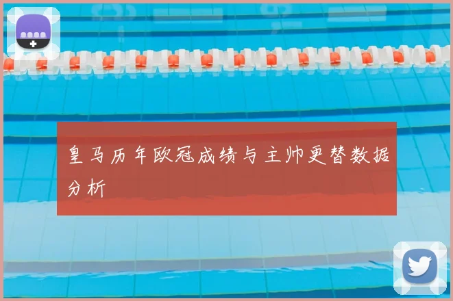 皇马历年欧冠成绩与主帅更替数据分析